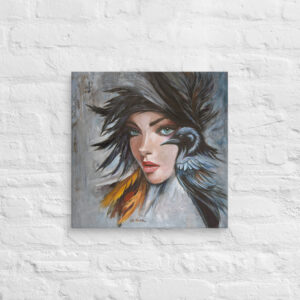 The Raven Canvas Print